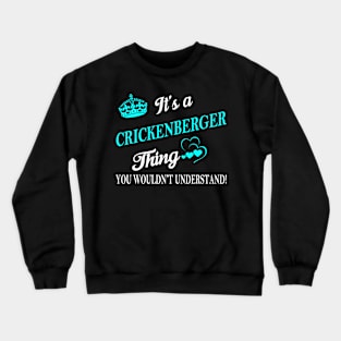 CRICKENBERGER Crewneck Sweatshirt